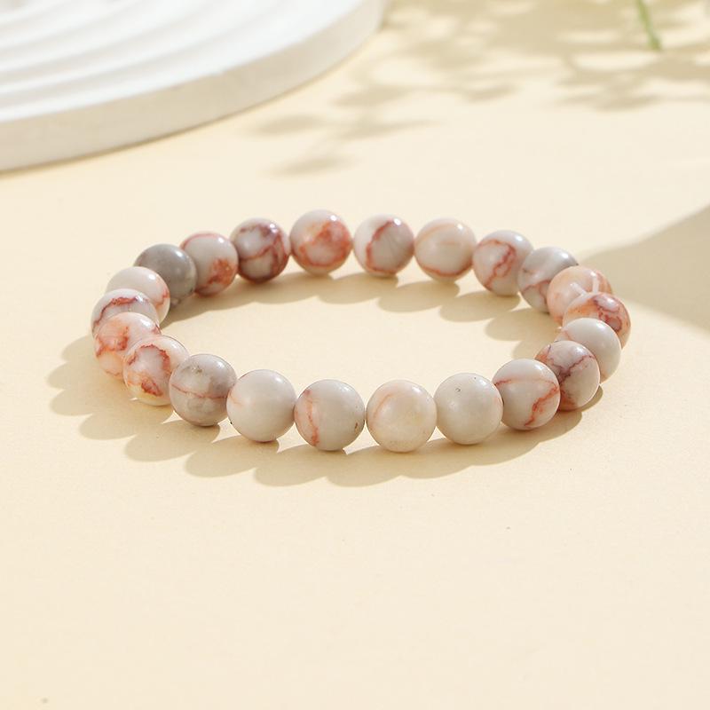 8mm Natural Stone Bracelet: Amethyst, Tiger's Eye, and Agate Jewelry
