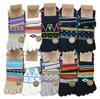 Native Design [box408] Men's Five-Toe Socks, 10-Pair Set,