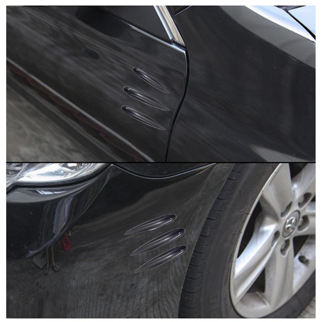 Mirhua Car Universal Clear Flow Aerodynamic Vortex Generator Door Edge Rear Bumper Scratch Resistant
