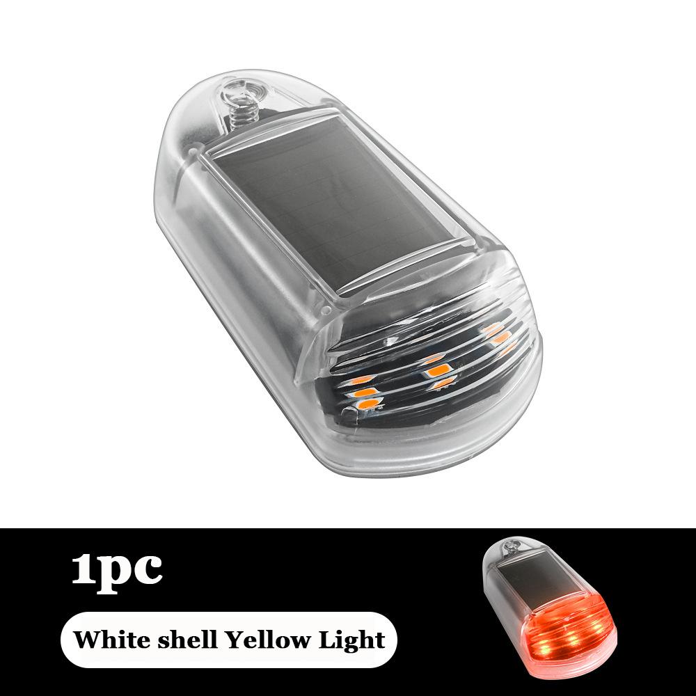 7 colors Car Warning Light LED Solar Flash Light Anti-Theft Fake Security System Sign Waterproof Car Truck Accessories