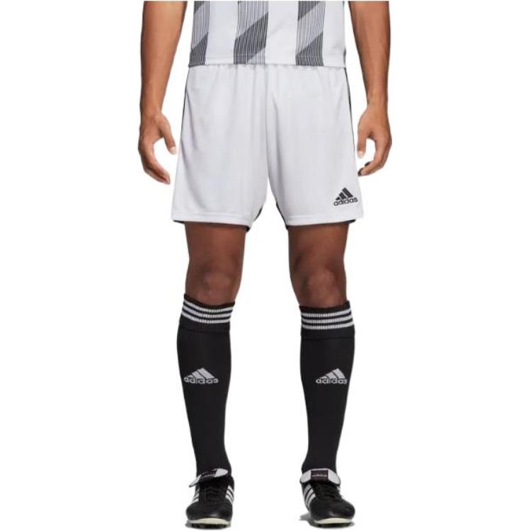 adidas Soccer Bottoms Men's White Moderate Straight Fit Pants DP3247