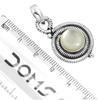 925 Sterling Silver Pendant Women Gemstone Handmade Jewelry Christmas Gift Blue Green Purple Copper Turquoise Pearl Lapis Mother Of Pearl Victorian