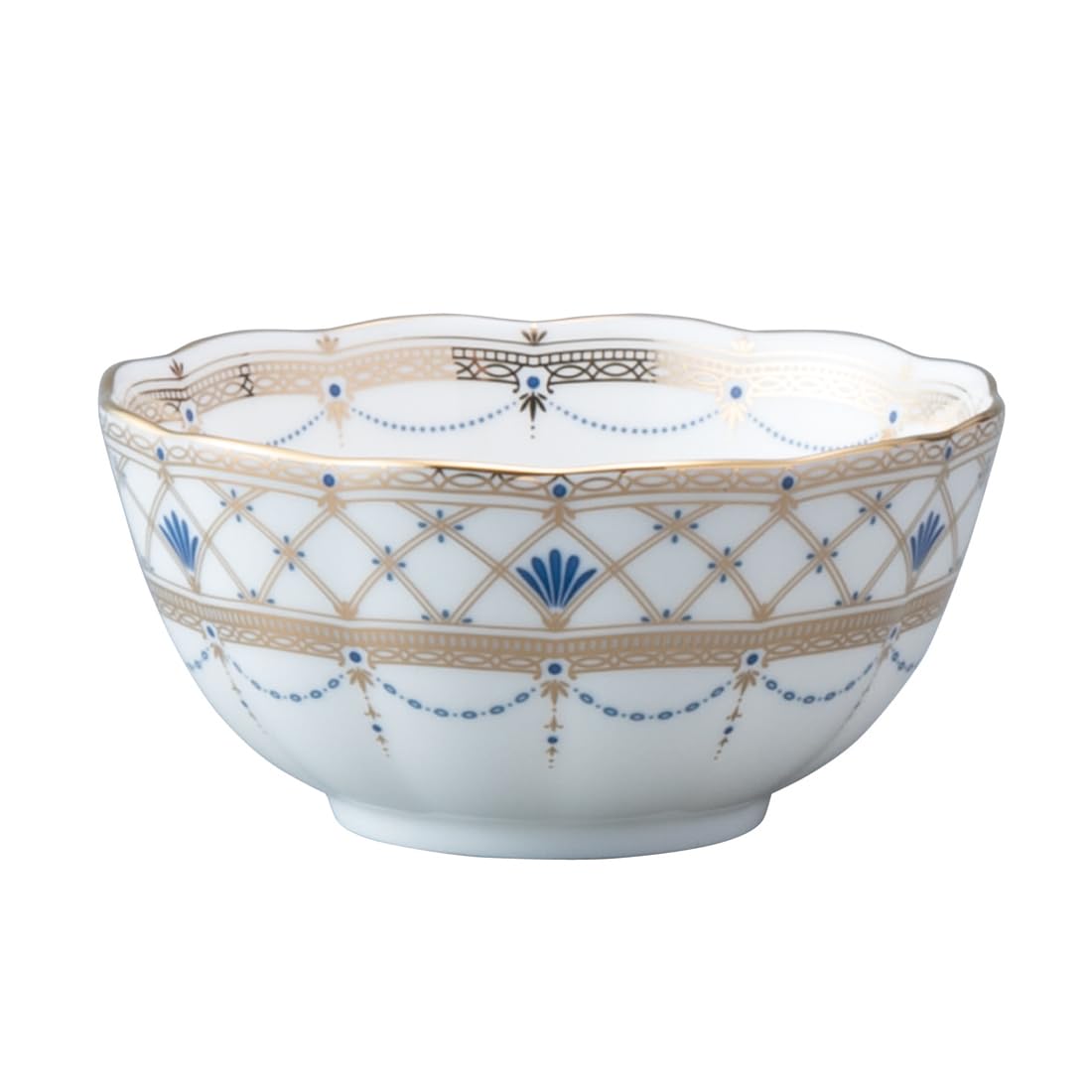 NARUMI Prima Donna Made in Bowl, 11cm, Gold, Japan, Stylish, Gorgeous, Elegant, Sophisticated, 52476-3441