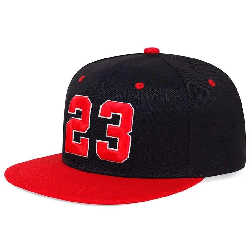 Unisex 23 Letter Embroidery Hip-hop Hats Spring Autumn Outdoor Adjustable Casual Baseball Caps Sunscreen Hat