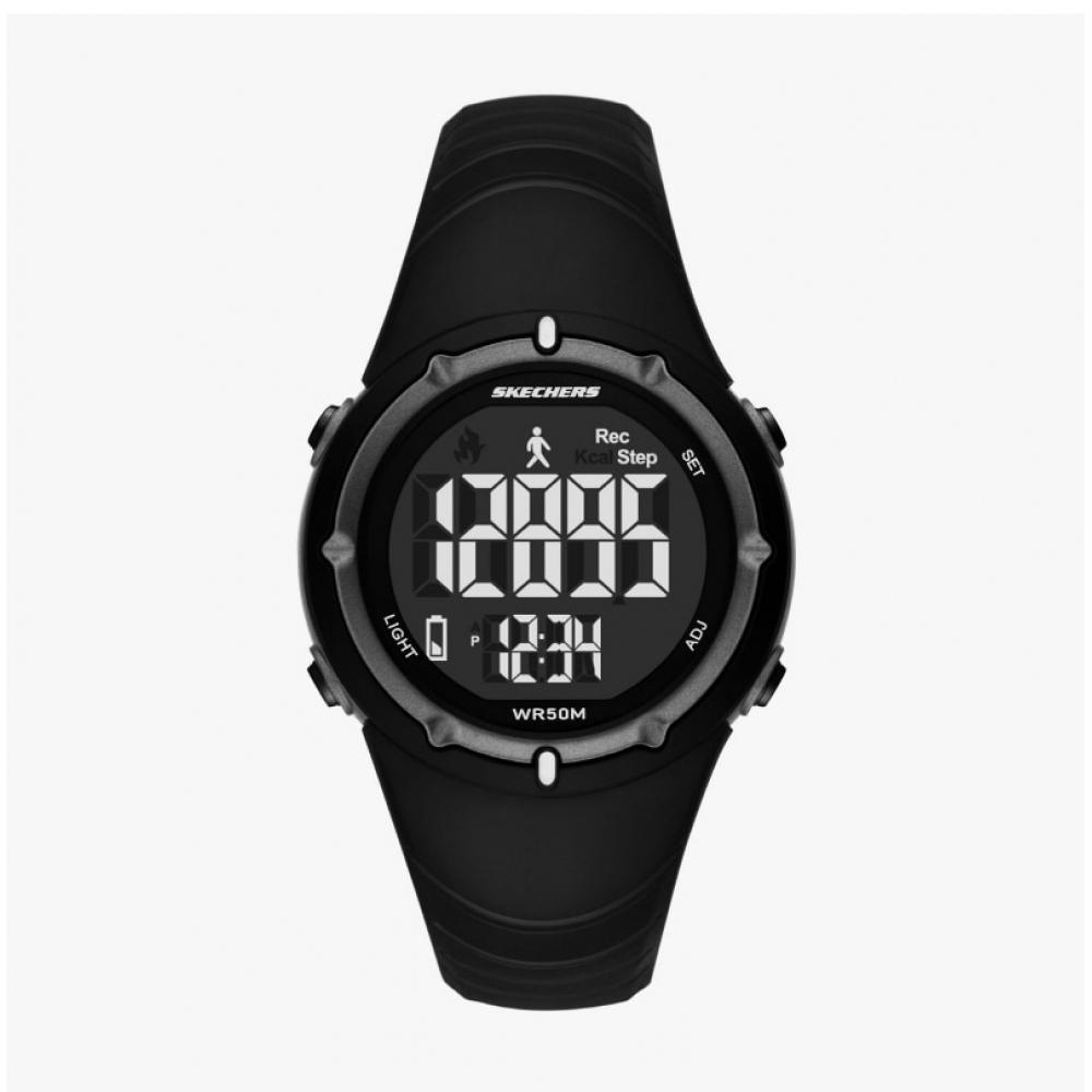 Skechers Women Digital Urethane Watch Skywood Sr2156