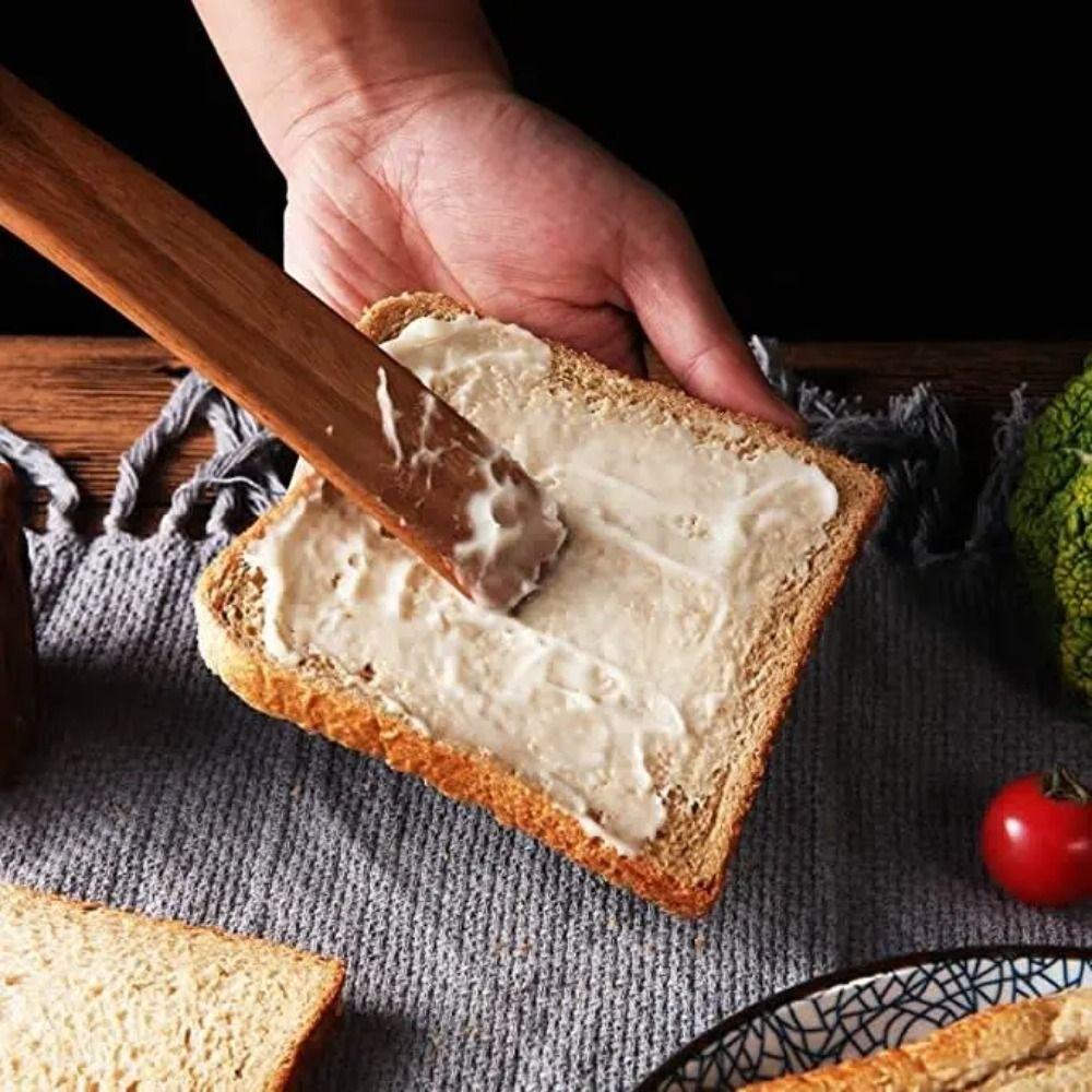 Žáruvzdorná dřevěná stěrka Nepřilnavá lopatka na steaky Dřevěná naběračka Cedník Vaření ve Woku