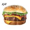 Food Dress-Up Costume Adults Fast Costume, Unisex Hot Dog Hamburger French Fries Cosplay Dress Up Outfit for Halloween Holiday Party Stage Performance