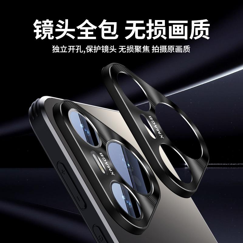 Applicable to Huawei pura70pro + mobile phone case anti-drop p70ultra all-inclusive business simple matte skin feeling high-end