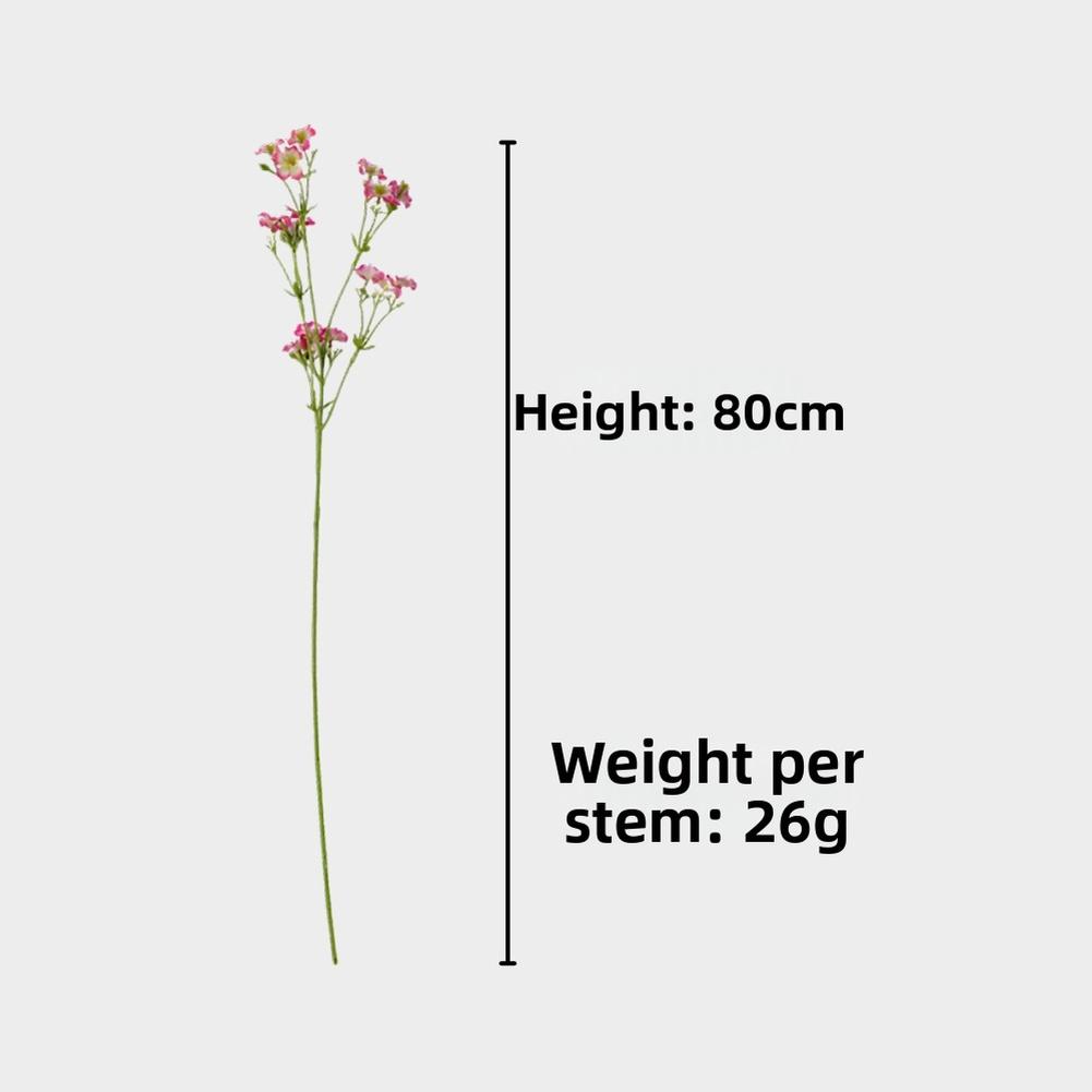 Multi Color Options Paulownia Flower Silk Flower Branch Artificial Paulownia