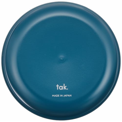 tak Kids' Dish Bowl, Standard S, Navy, 10 x 10 x 3.5cm, JTN-0120-NV