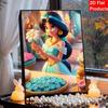 Disney Pearl Painting Set Princess Jasmines Pearl Daisy Market Home Decor Handmade Gift