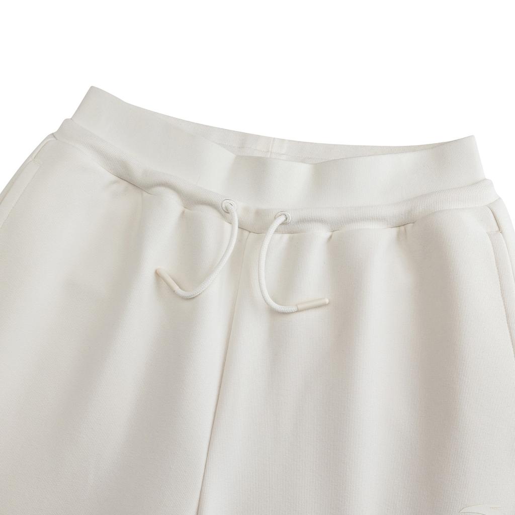 Anta Lifestyle Series Womens Long Knitted Sports Pants Women Bottoms Warm-Jade-White 962548304-4