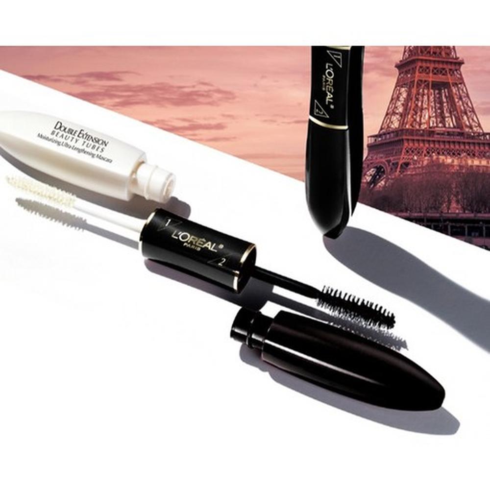 L'Oréal Paris Double Extension Beauty Mascara 7ml + 7ml, Korean