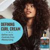Locken Definierende Creme Feuchtigkeitsspendende Arganöl Haarmaske Locken Feuchtigkeitsspender für betontes welliges Haar und lockiges Haar, Glättende Lockencreme Entwirrt, Pflegt