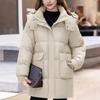 Fashion Woman Winter Long Coats Hooded Plus Size Loose Thick Warm Parkas Women's Jackets