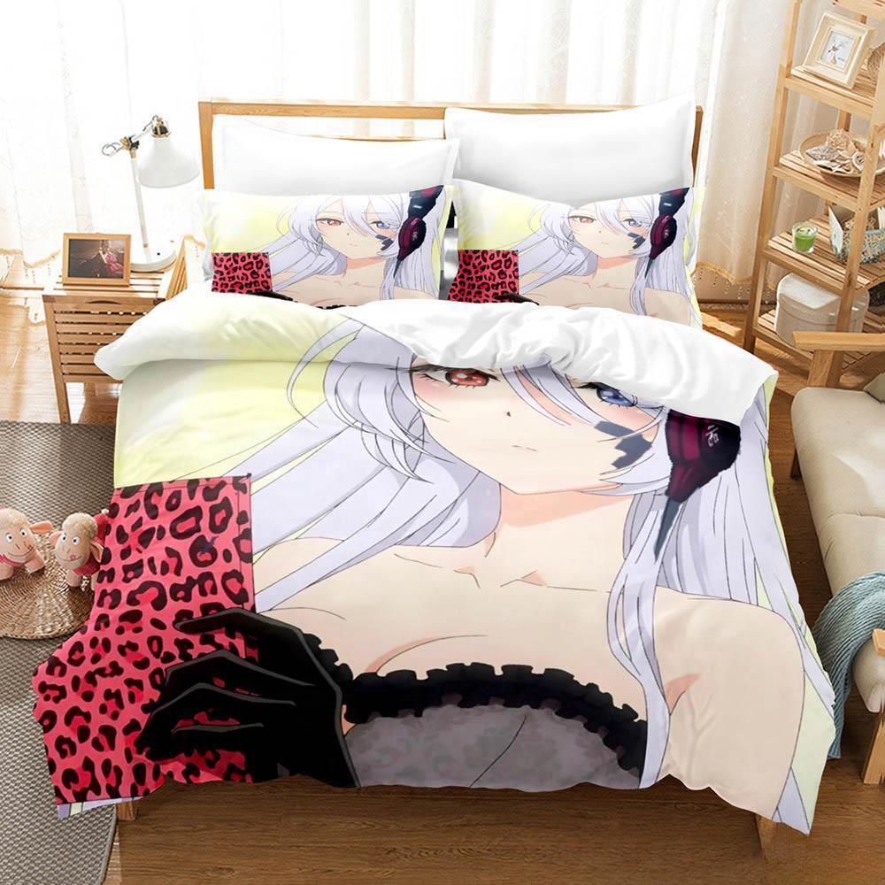 3D Print Anime Kawaii Marin Kitagawa Bedding Set Single Twin Full Queen King Size Bed Set Adult Kid Bedroom Duvet Cover Sets