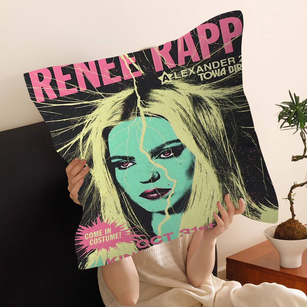American Singer R-Renee Rapp Lucky Dragon Pillow Cover Sofa Cushion Cover Home Room Decoration Children Gift