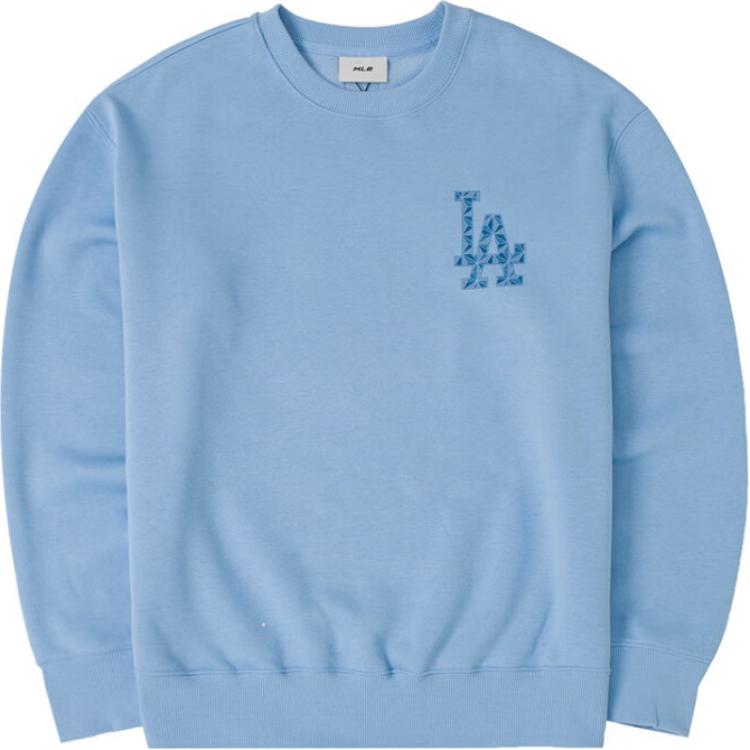 MLB Los Angeles Dodgers Sweatshirt Men s Sky Blue 3AMTM0946-07SBS XS/160/84A