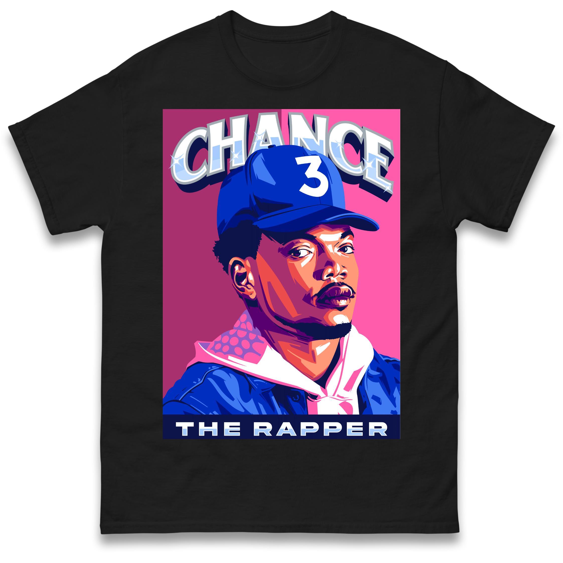 

Chance The Rapper T-Shirt Tshirt Mens Womens Tops Unisex Tees 100% Cotton 4XL