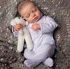 20-inch Handcrafted Reborn Baby Doll, Washable with Changeable Clothes, Soft Silicone