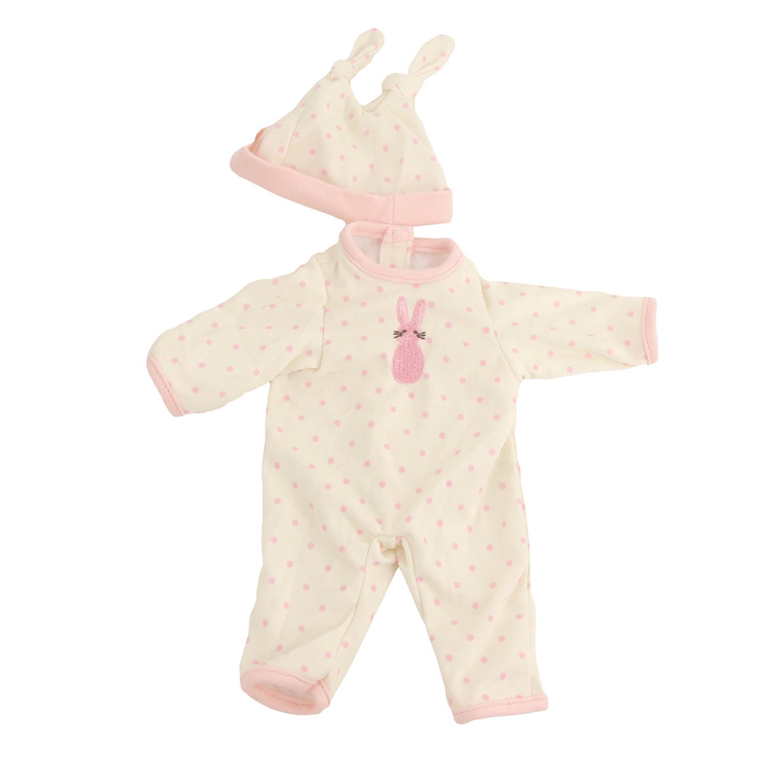 

12 Милая кукла в комбинезоне в горошек с кроличьим кигуруми