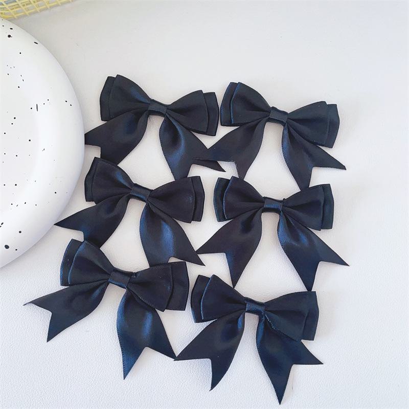 

Черный, белый, розовый, синий большой бант своими руками украшение для одежды и аксессуаров чёрный