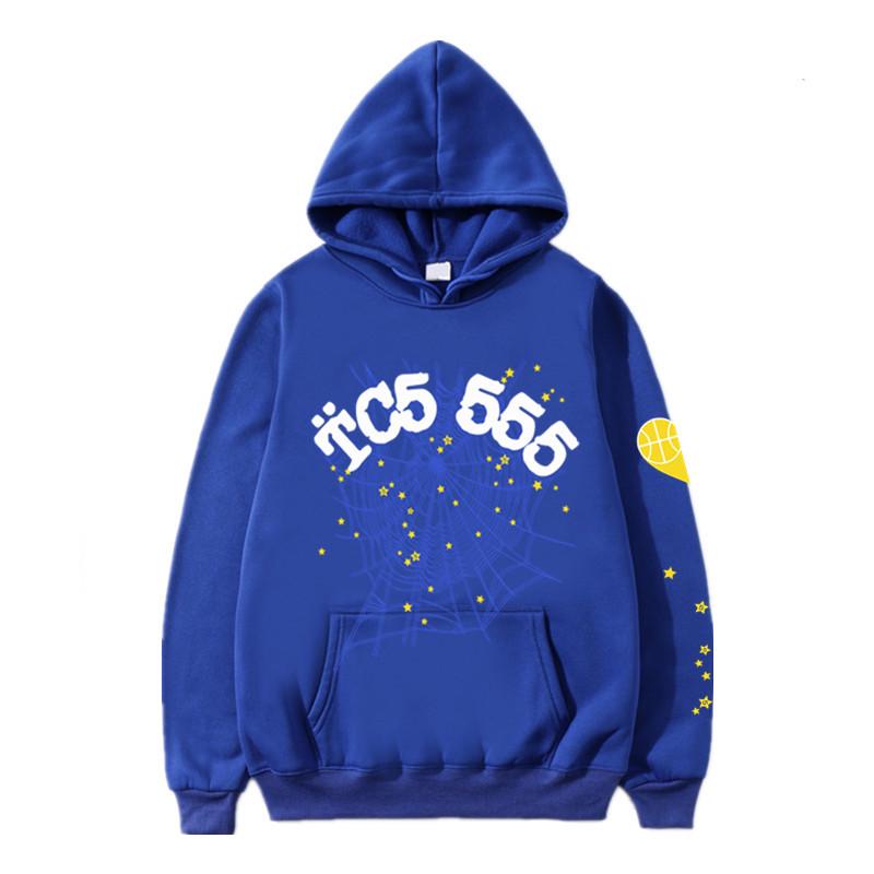 Felpa Hip Hop Unisex con Scritta 555555 - Giacca Trendy Primavera/Autunno
