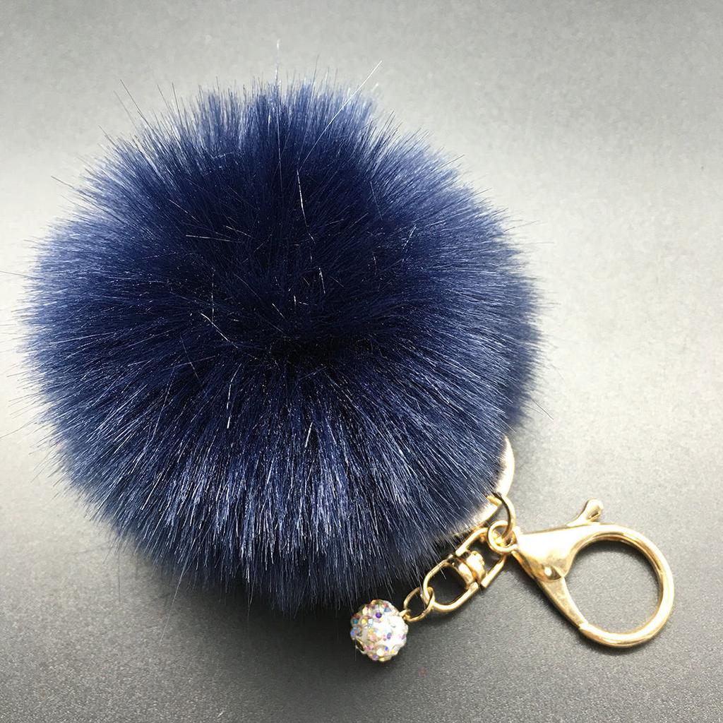 Kaninchenfell Herz Ball PomPom Auto Schlüsselanhänger Handtasche Anhänger ZP Kaninchenfell Herz Ball PomPom Auto Schlüsselanhänger Handtasche Anhänger ZP