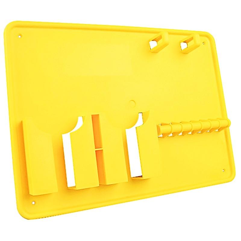 Wall Mounted Plastic Safety Lockout Station Open Style Padlock Board Workstation Shutdown Management Center for Industrial Use