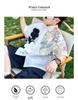 Boys' 2026 Summer Fashion: 3D Flower Print Short Sleeve Shirt & Shorts Set