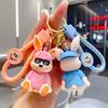 Grenzüberschreitender Kreativer AB Hase Weichgummi Pvc Hasen Schlüsselanhänger Schultaschenanhänger Kleiner Anhänger Kleines Geschenk Geschenk