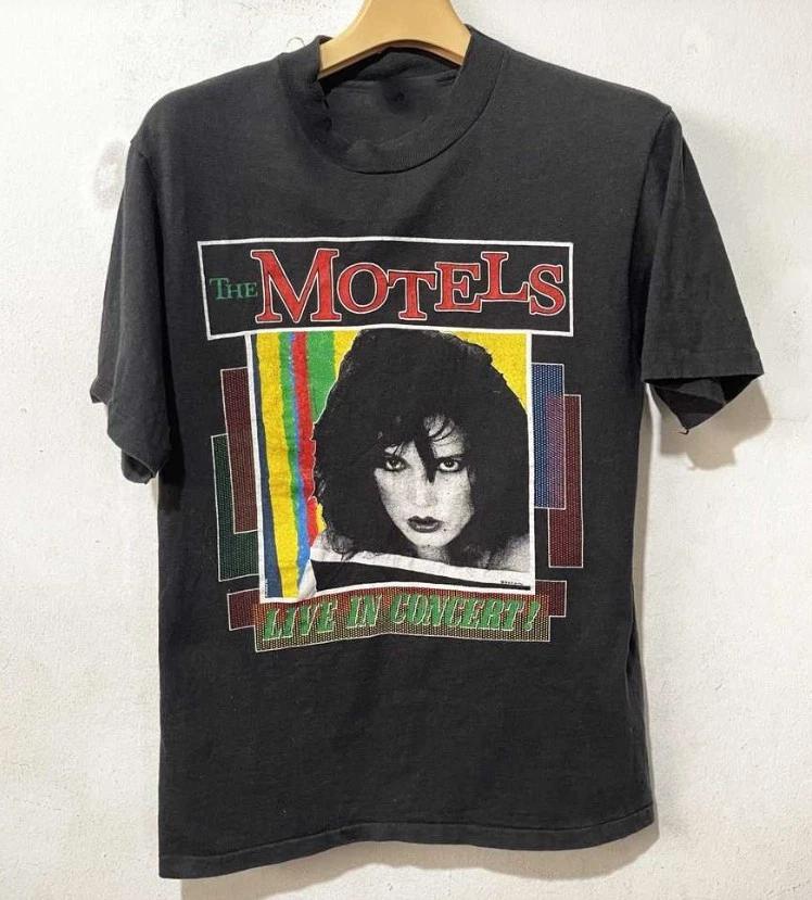 

Band Vintage The Motels 100% Cotton Unisex Gift T-shirt MC1320 XL
