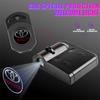 1/2PCS Car Door Welcome Lights Led HD Projector Lamps For Toyota wildlander C-HR GR Sport Vios Izoa Yaris Prius Avensis Prado