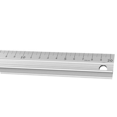 Engineering Scale Anti Slip Grip Aluminum Alloy Ruler Measuring Tool for Architects Students Tailors Technical Drafting
