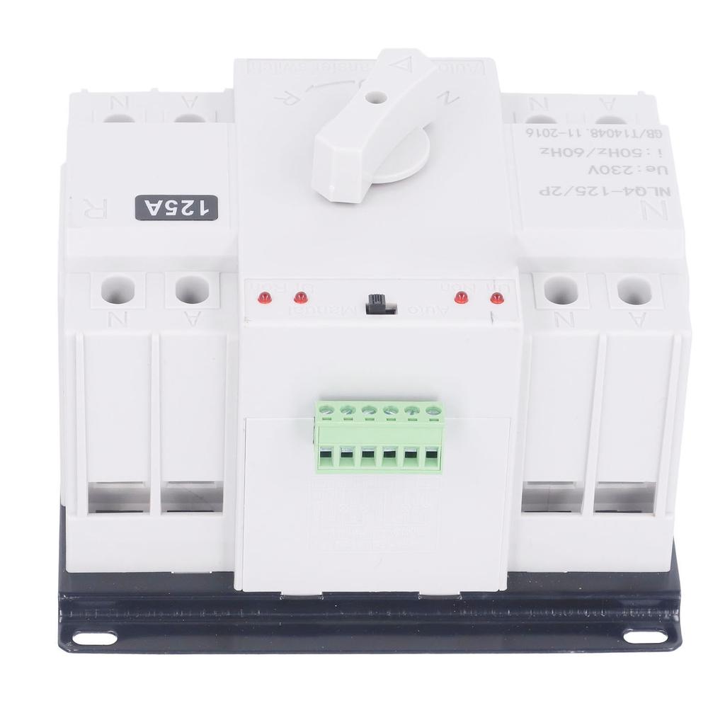 Dual Power Automatic Transfer Switch Electrical Selector Switch for Office Buildings 230V