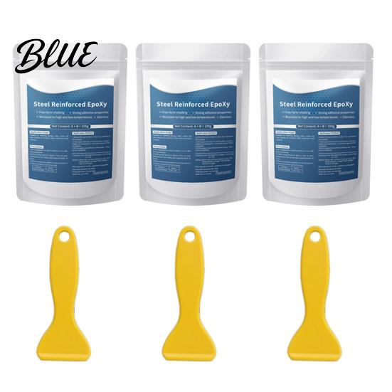 Epoxy Putty Stick All Purpose Putty Heat-Resistant Waterproof Steel Reinforced Repair Kit Filler Hand Moldable Bonding Compound AB Clay