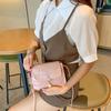 Women's bag new stone pattern hanging pearl simple small square bag casual mobile phone bag small bag gift bag