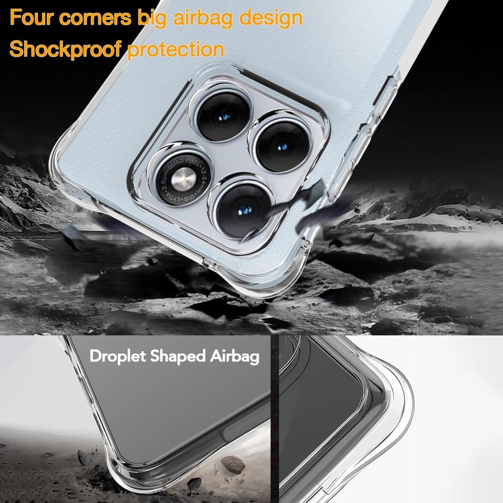 Motorola Moto Edge 70 60 Fusion Pro 60S Phone Case Transparent Ultra Slim Shockproof Full Coverage Clear Case