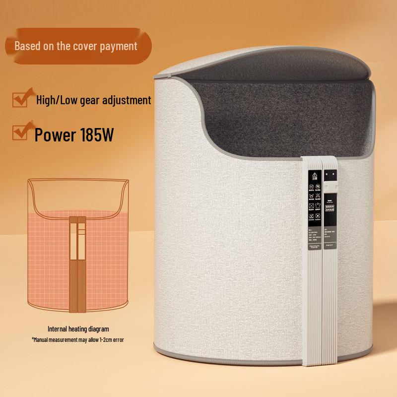 Foot Warmer Electric Heating Pad for Under Desk Use Without Foot Pad