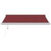 Automatic Awning Burgundy Red 350x250 Cm