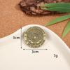 Creative Personality Brass Series Brooch Niche High-end Metal Badge Clothing Backpack Decorative Accessories