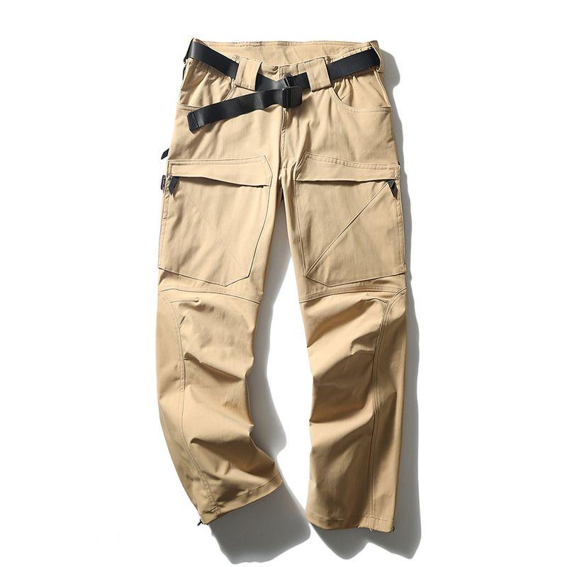 Niaojia Outdoor Hiking Cargo Pants Men Quick-Drying Pants Windproof Waterproof Tactical Pants Export Men's Pants Sports Pants