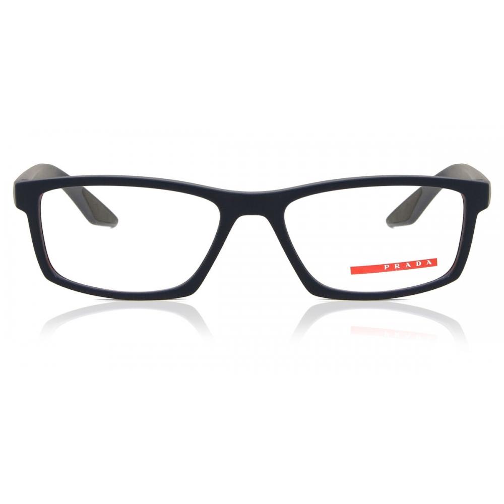 Prada Linea Rossa Ps04pv U631o1 Men Eyeglasses Blue/56-17-145