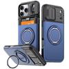 iPhone 17/18 Pro Max Case, Push-Window Card Holder, Anti-Drop Shell