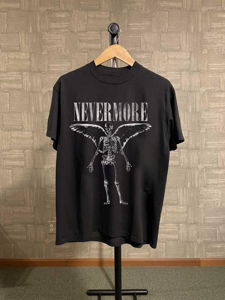 

New Collection Nevermore Album Tour Gift For Fans S to 5XL T-shirt K735 Unisex T-Shirt XXXXL