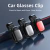 Car Sunglasses Holder Car Organizer Glasses Clip Compact Storage Solution Lightweight Material Scratch-resistant Padding