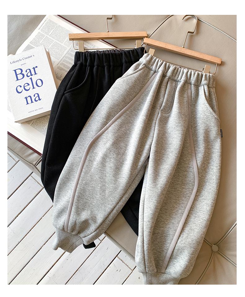 2025 Winter Children's Versatile Fleece Sweatpants - Small/Medium