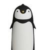 Water Bottle Penguin Design Heat Insulation 300ml Portable Water Cup for Outdoor Black