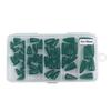 50Pcs Fishing Weight Sinkers Kit Rustproof Corrosion Resistant Saltwater Freshwater Metal Lead Fishing Weights Set
