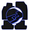 CARLUX-BLUE Car Mats For: Renault Megane III Hatchback, Coupe, Grand Tourer, Station Wagon (2008-2015)